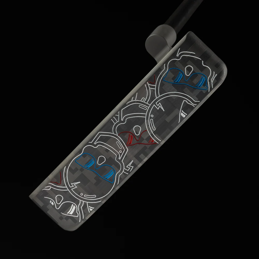 Camo Stacked Skulls Handsome Too Putter - Image 5