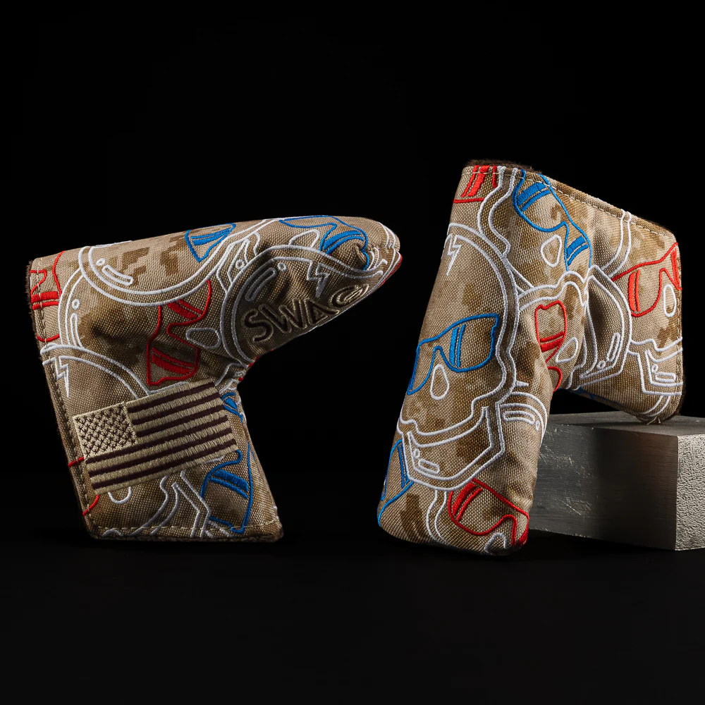 Camo Stacked Skulls Handsome Too Putter - Image 7