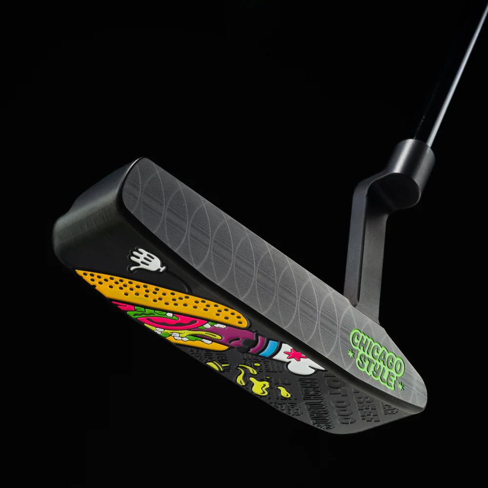 Funky Neon Chicago Dog Handsome Too Putter - Image 2