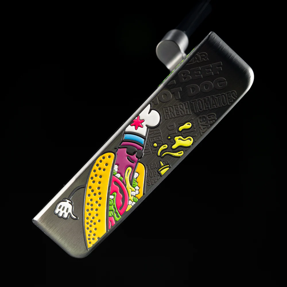 Funky Neon Chicago Dog Handsome Too Putter - Image 6