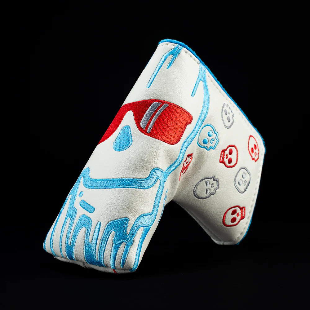 Jumbo Dripping Skull White Starter Box Blade Cover - Image 2