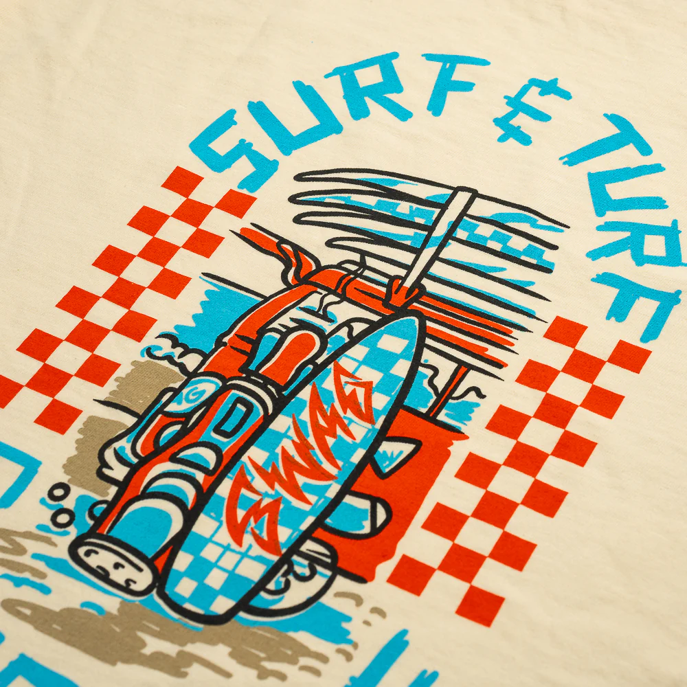 Surf & Turf Graphic T-Shirt - Image 4
